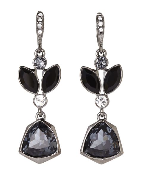 givenchy hematite earrings|orig Givenchy earrings.